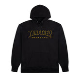 Thrasher - Shadow Mag Logo Hood (Black)